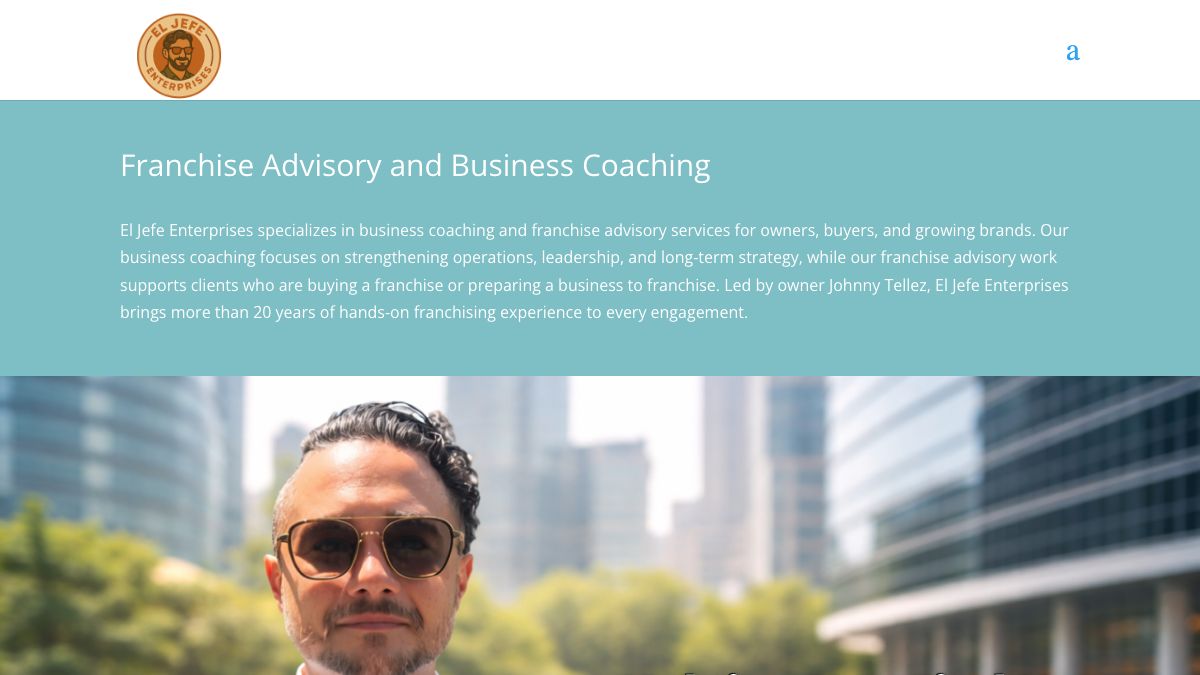 El Jefe Enterprises website screenshot